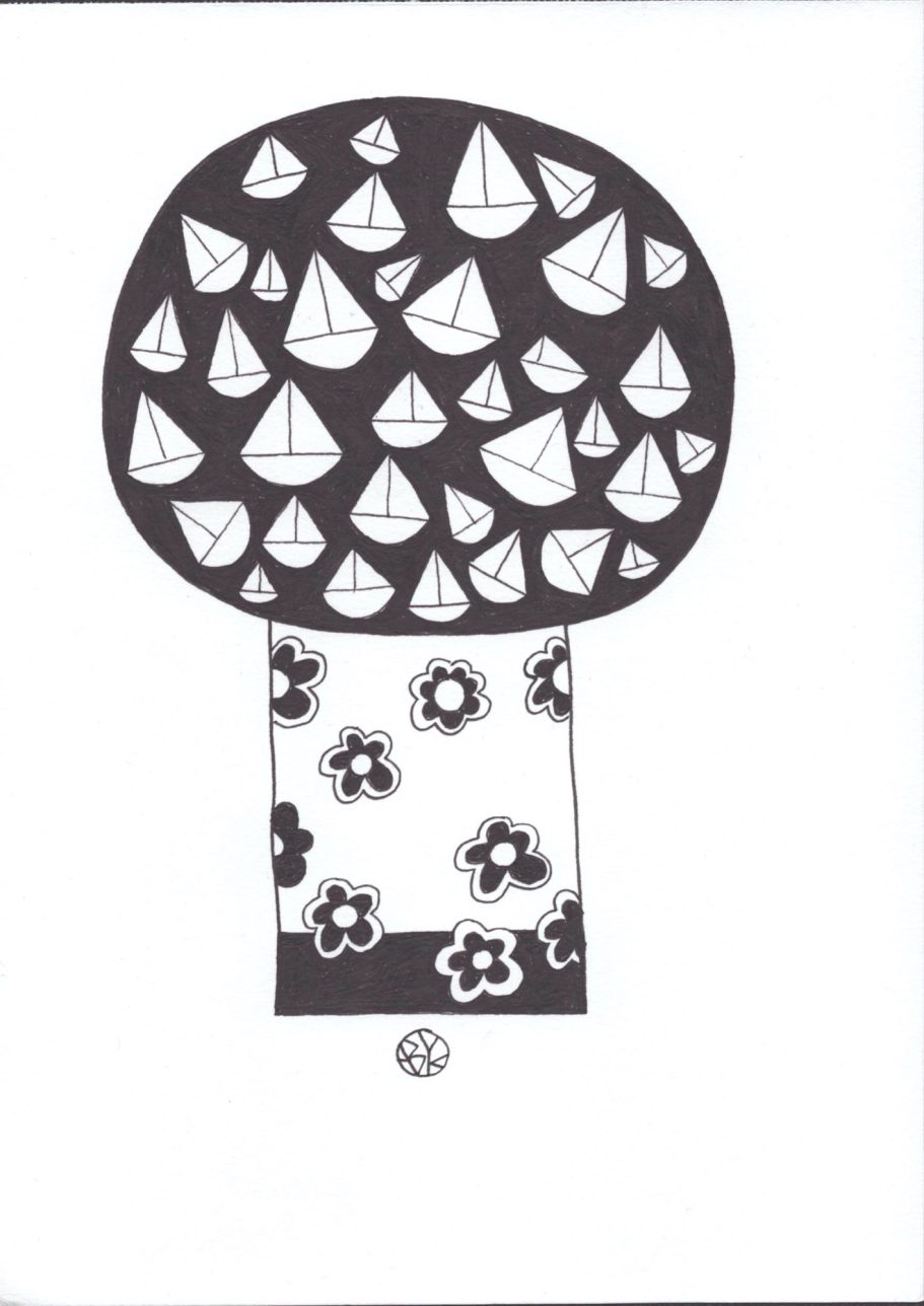 The little boat-tree